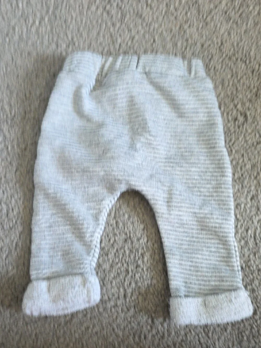Batman Gray & Black Striped Baby Joggers with Batman Patch